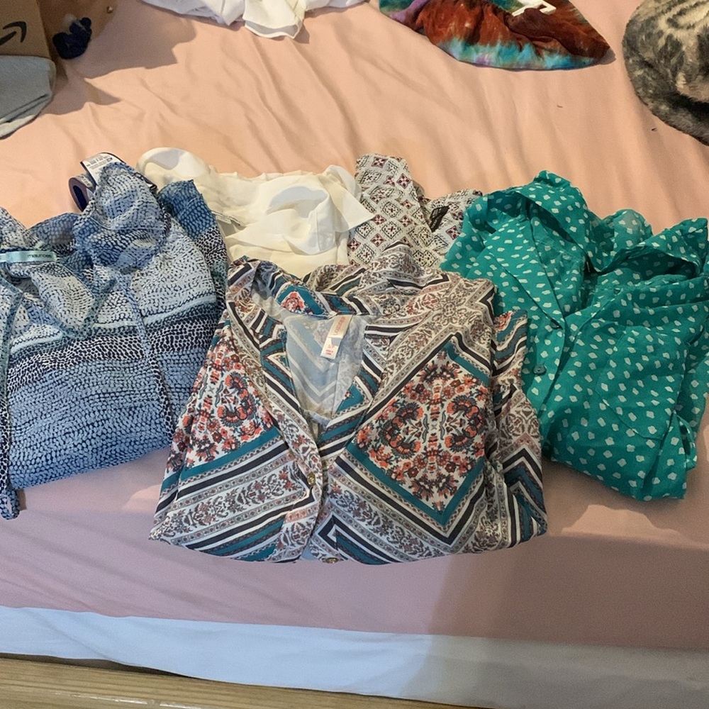 Bundle of small womens blouses